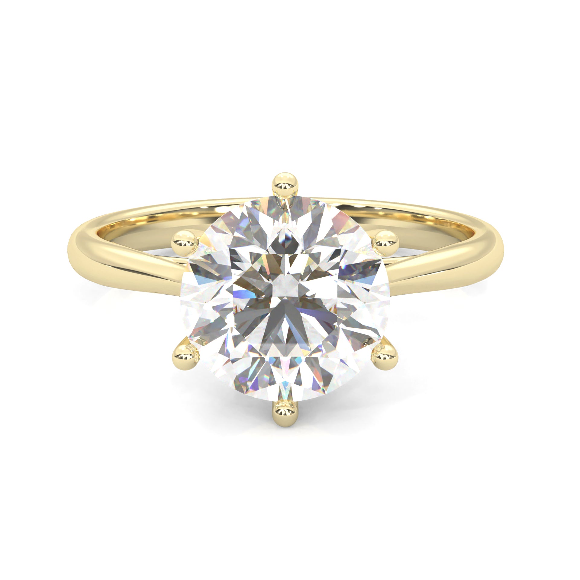 Engagement Rings ( Yellow Gold )