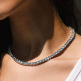 Ludovic Moissanite Tennis Necklace