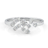The Quiet Blessing Moissanite Engagement Ring (14k Solid Gold)