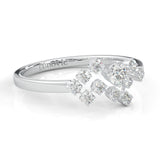 The Quiet Blessing Moissanite Engagement Ring (14k Solid Gold)