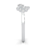 The Quiet Blessing Moissanite Engagement Ring (14k Solid Gold)