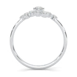 The Quiet Blessing Moissanite Engagement Ring (14k Solid Gold)