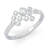 The Quiet Blessing Moissanite Engagement Ring (14k Solid Gold)