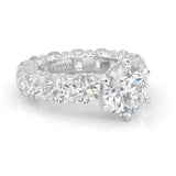 Supernova II - Ludovic Moissanite Ring (3-Carat Main Stone)