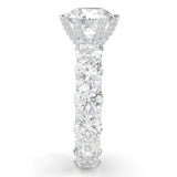 Supernova II - Ludovic Moissanite Ring (3-Carat Main Stone)