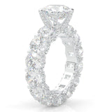 Supernova II - Ludovic Moissanite Ring (3-Carat Main Stone)