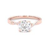 Mountain Style Wedding Set ( Rose Gold )