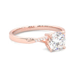 Mountain Style Wedding Set ( Rose Gold )