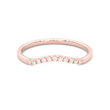 Mountain Style Wedding Set ( Rose Gold )