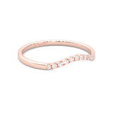 Mountain Style Wedding Set ( Rose Gold )