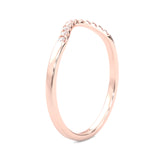 Mountain Style Wedding Set ( Rose Gold )