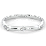 Unique Twist Wedding Band
