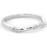Unique Twist Wedding Band