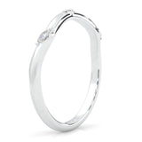 Unique Twist Wedding Band
