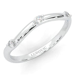 Unique Twist Wedding Band