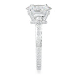 Éclat Lumière Oval Cut Lab-Grown Diamond Ring (14k Solid Gold)