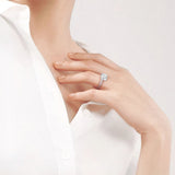 Hidden Halo Lab-Grown Diamond Ring (14k Solid Gold)