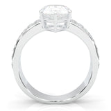 Pear Cut Moissanite Cocktail Ring (14k Solid Gold)