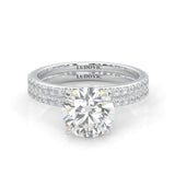 The Crystals Moissanite Wedding Set