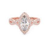 Wedding Set 4 ( Rose Gold )