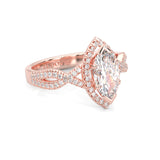 Wedding Set 4 ( Rose Gold )