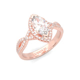 Wedding Set 4 ( Rose Gold )