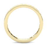 The Dearest Vigor Moissanite Eternity Ring ( Yellow Gold )