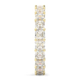 The Scented Belle Moissanite Eternity Ring ( Yellow Gold )