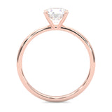 The Simple Love Moissanite Wedding Set ( Rose Gold )