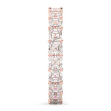 The Scented Belle Moissanite Eternity Ring ( Rose Gold )