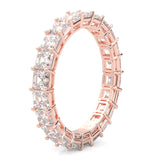 The Scented Belle Moissanite Eternity Ring ( Rose Gold )