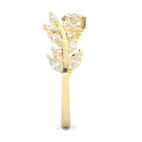 The Splendor Of Nature Wedding Band ( Yellow Gold 14k)