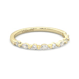 Ludovic Art Style Wedding Set ( Yellow Gold )