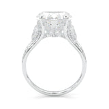 Evelora Ring Moissanite Engagement (14k Solid Gold)