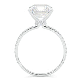 Ludovic Concealed Crown Radiant Cut Lab-Grown Diamond Ring (14k Solid Gold)