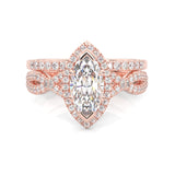 Wedding Set 4 ( Rose Gold )