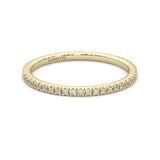 The Crystals Moissanite Wedding Set ( Yellow Gold )