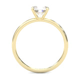 The Simple Love Moissanite Wedding Set ( Yellow Gold )