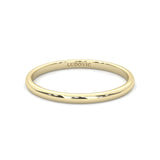 The Classic Moissanite Wedding Set ( Yellow Gold )