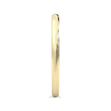 The Classic Moissanite Wedding Set ( Yellow Gold )