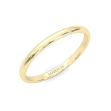 The Classic Moissanite Wedding Set ( Yellow Gold )