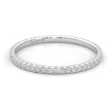 The Crystals Moissanite Wedding Band
