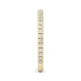 The Luminous II Moissanite Wedding Set ( Yellow Gold )
