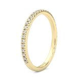 The Luminous II Moissanite Wedding Set ( Yellow Gold )