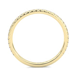 The Luminous II Moissanite Wedding Set ( Yellow Gold )