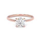 The Classic Moissanite Wedding Set ( Rose Gold )