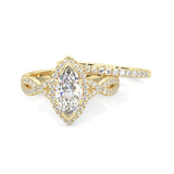 Wedding Set 4 ( Yellow Gold )