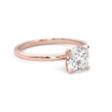 The Classic Moissanite Wedding Set ( Rose Gold )