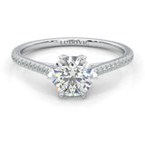 The Luminous II Moissanite Wedding Set