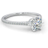 The Luminous II Moissanite Wedding Set